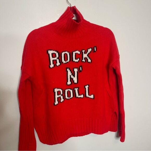 Zadig&Voltaire Alma intarsia-knit wool jumper pullover sweater XS Flawed NWOT - Picture 11 of 15